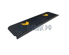 Пандус резиновый РУБИКОН ЛАЙТ 38х1100х320 мм (для порогов 38 мм)